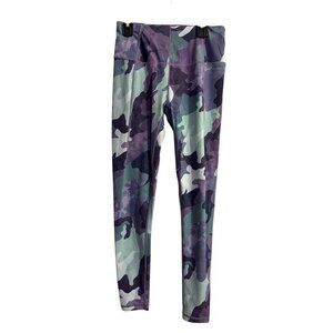 Sweaty Betty Super Soft Size 6 Yoga Leggings Athletic Camo Patch Print